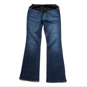 Paige Laurel Canyon Kick Flare Maternity Jeans